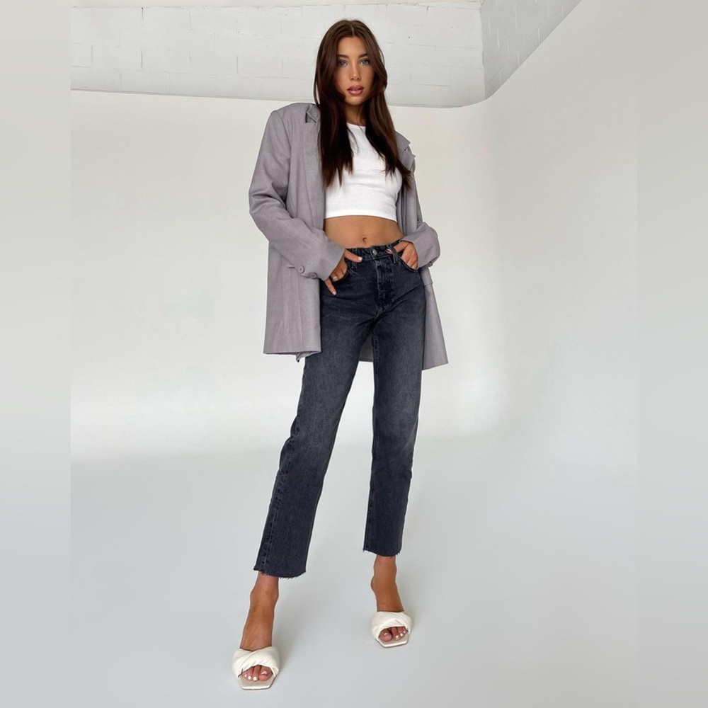 🖤 Topshop High-Rise “STRAIGHT” Straight Leg Jeans NWOT, Size 28